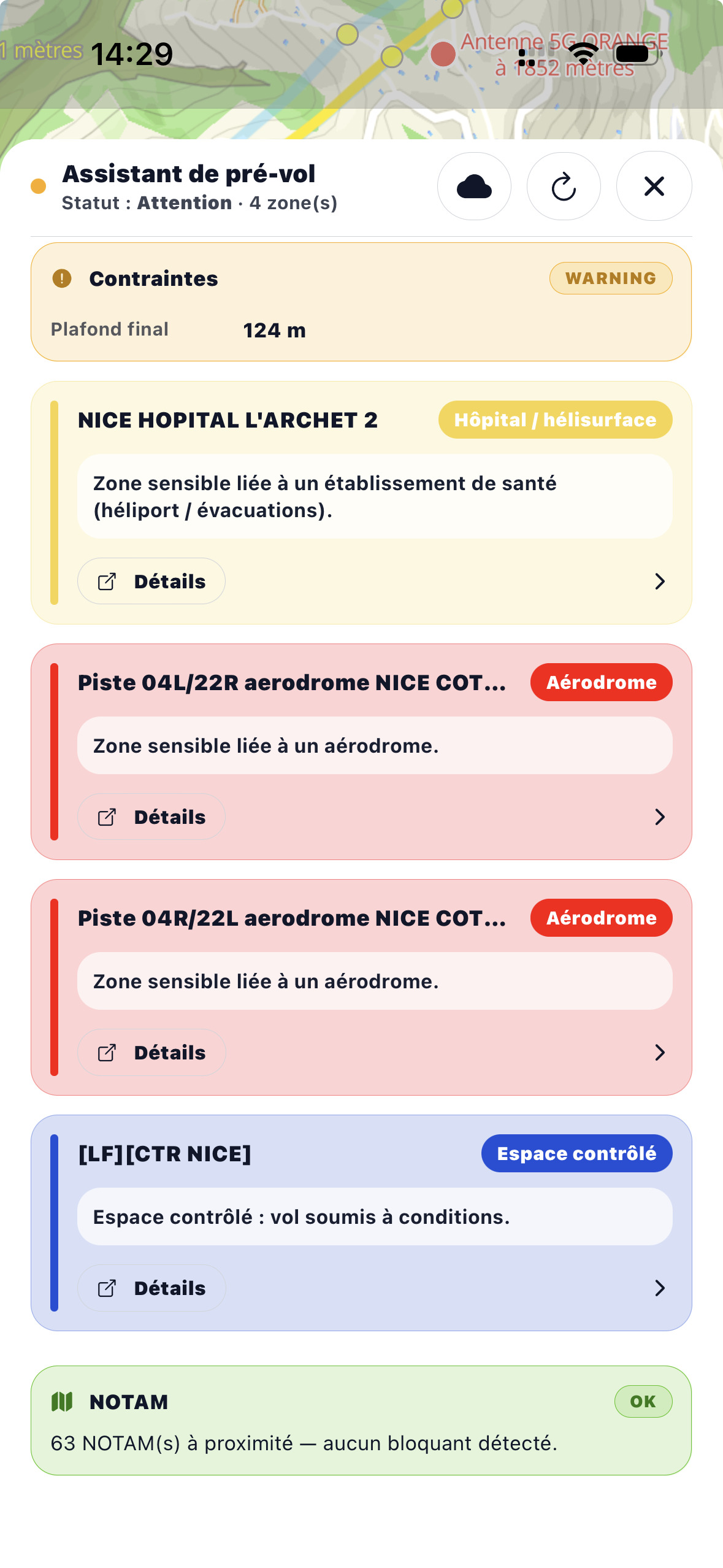 Assistant de prévol Premium